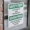 Signmission Safety Culture Sign, 7 in Width, Vinyl Decal, Rectangle, Bilingual OS-2PACK-SF-D-710-L-10730 - alternate 6